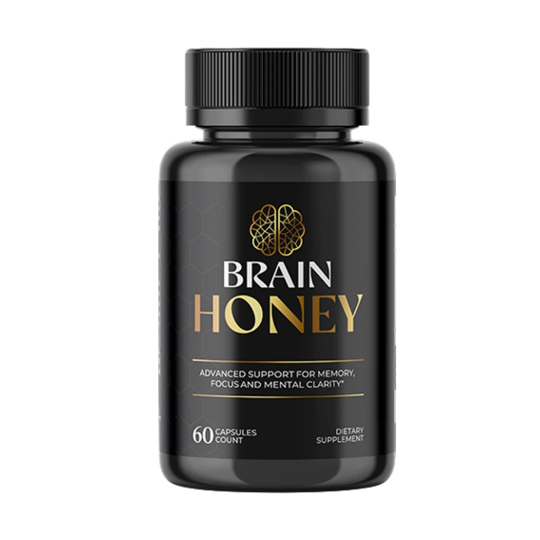 Brain Honey™ Brain Health Supplement Bottle